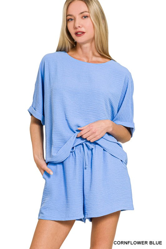 Airflow Top and Shorts Set