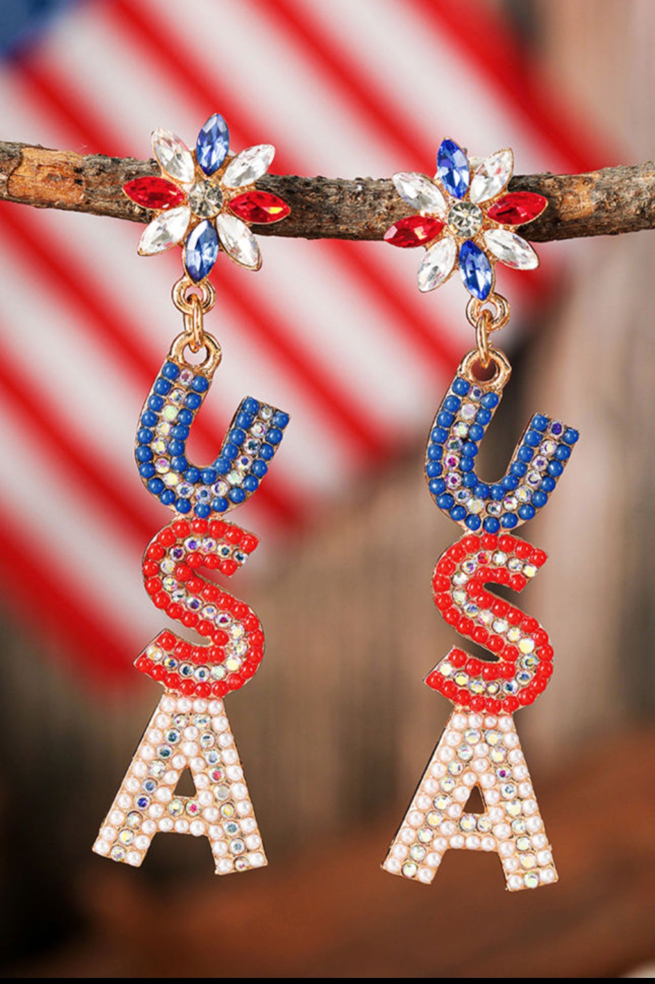 USA earrings