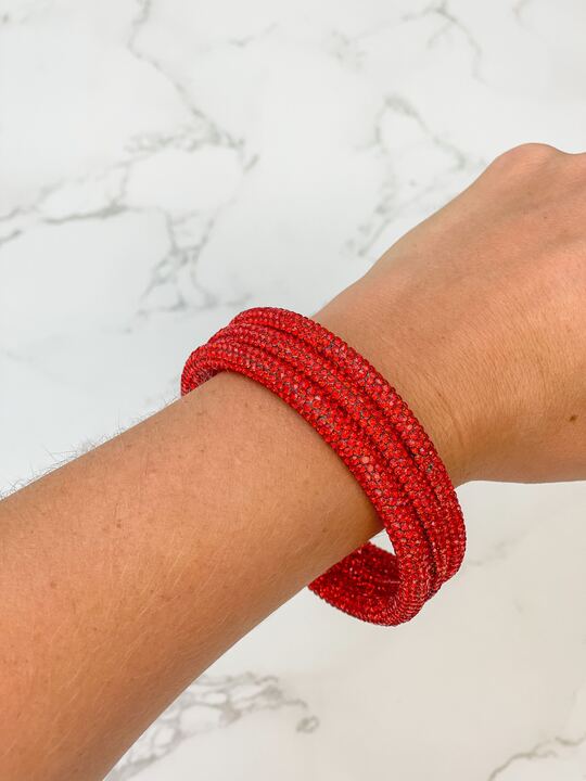 Rave Rhinestone Bangle Sets