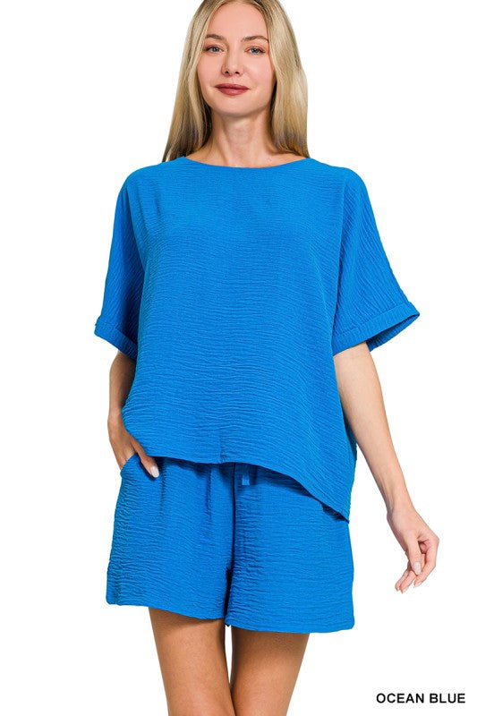 Airflow Top and Shorts Set