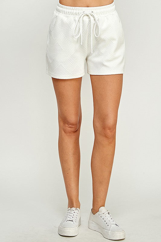 Textured Shorts