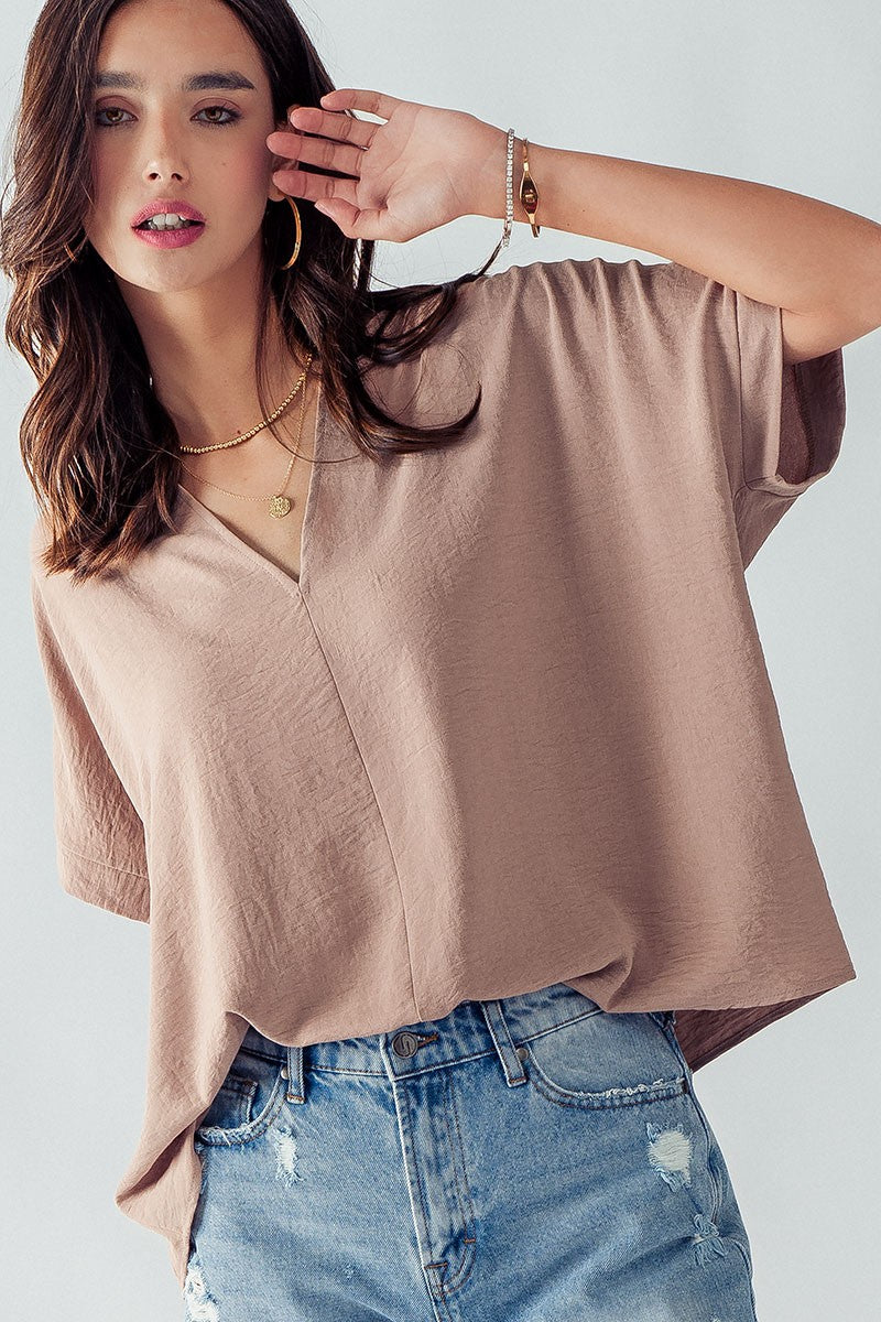Oversized VNeck Tee