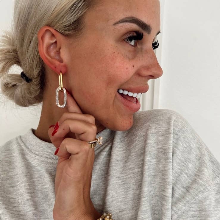 Chain Link Earrings