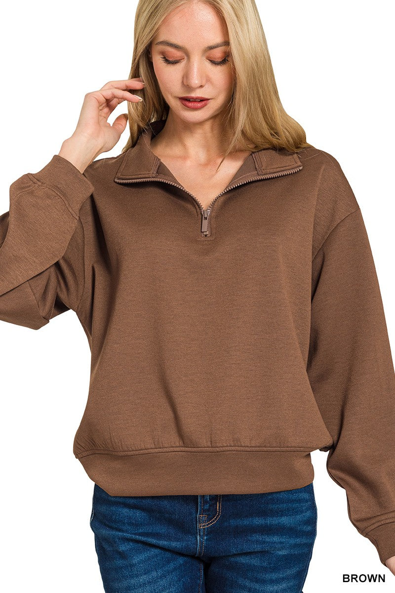 Scuba Half Zip Pullover