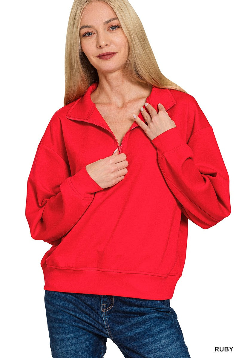 Scuba Half Zip Pullover