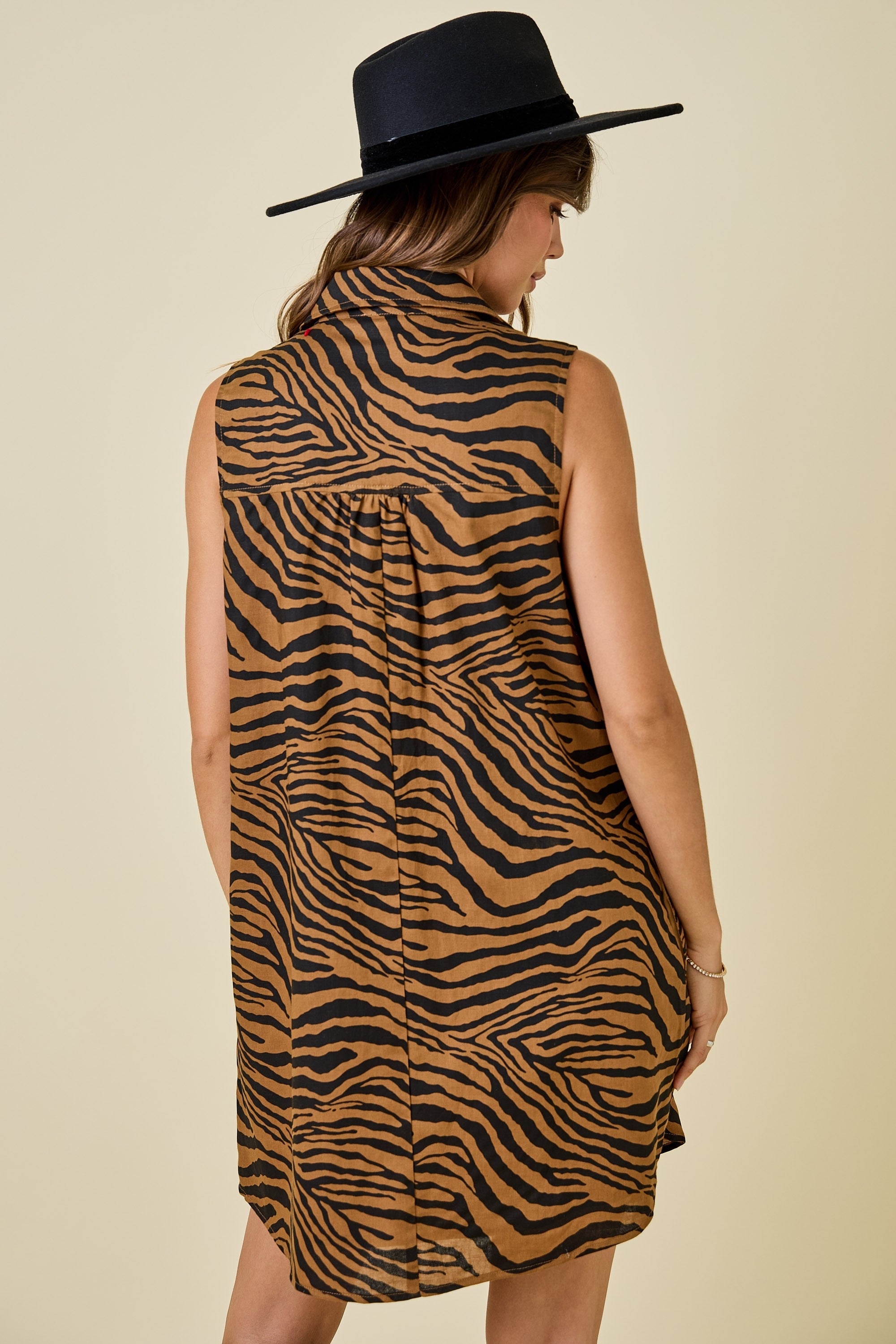 Tiger Print Dress