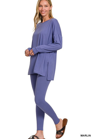 Microfiber Lounge Set - Long Sleeve