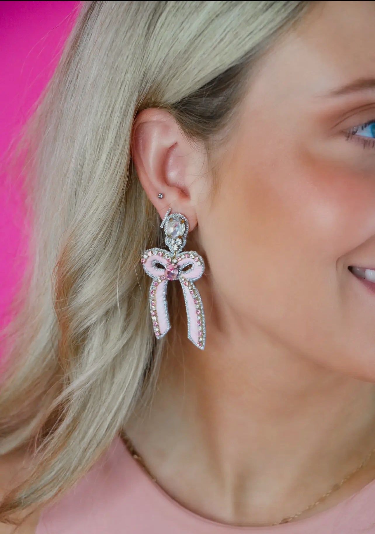 Raffia Bow Earrings