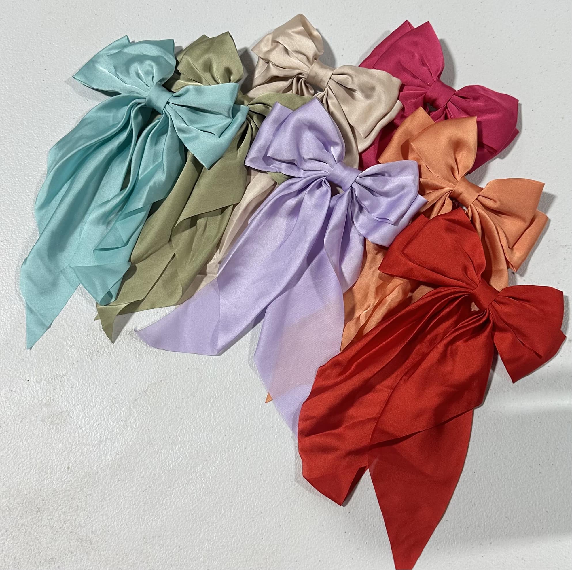 Satin Hair Bow