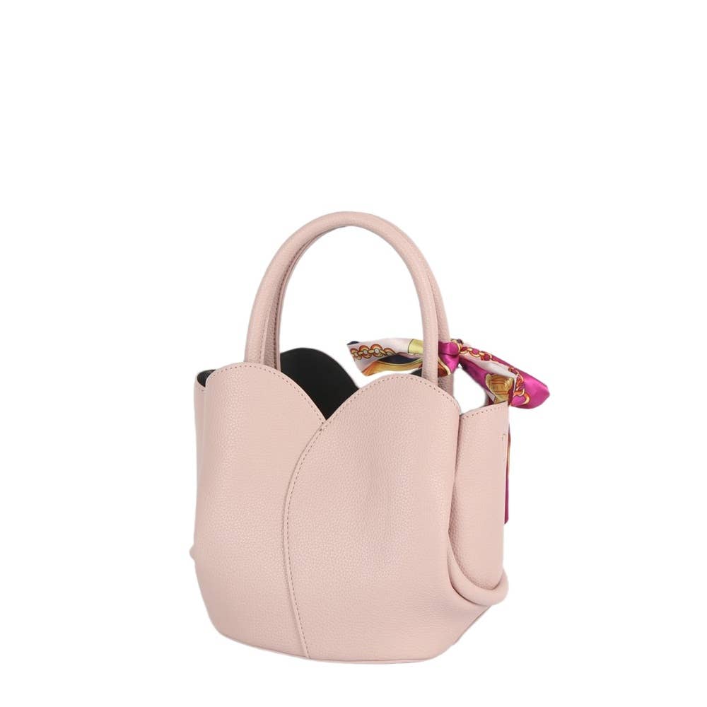 Twilly Scarf Vegan Leather Tote Set
