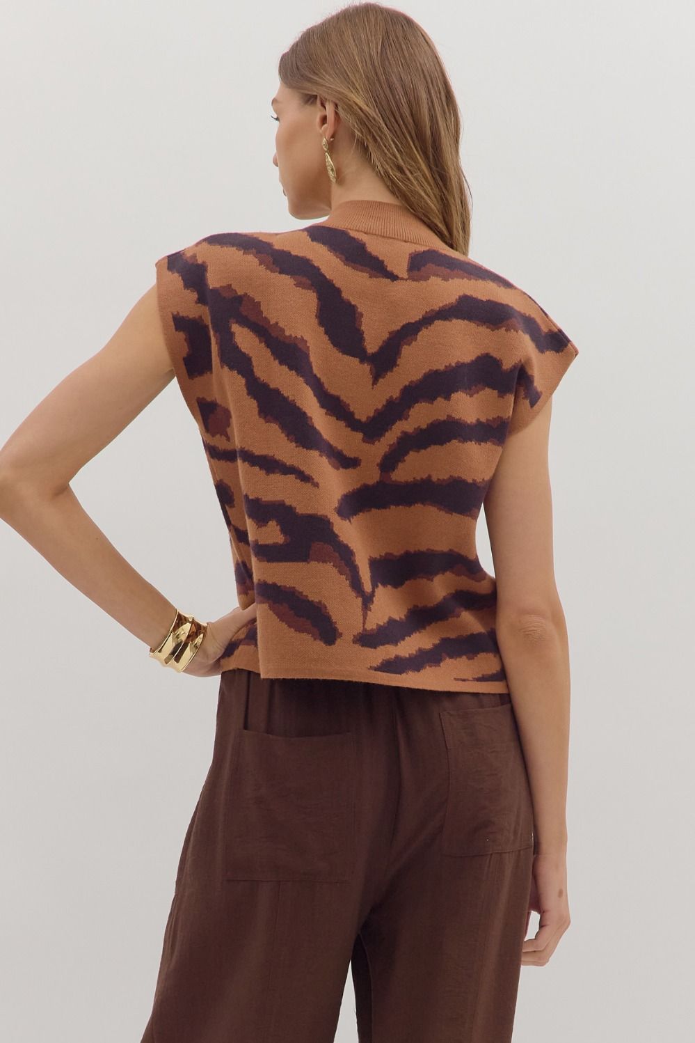 Animal Print Knit