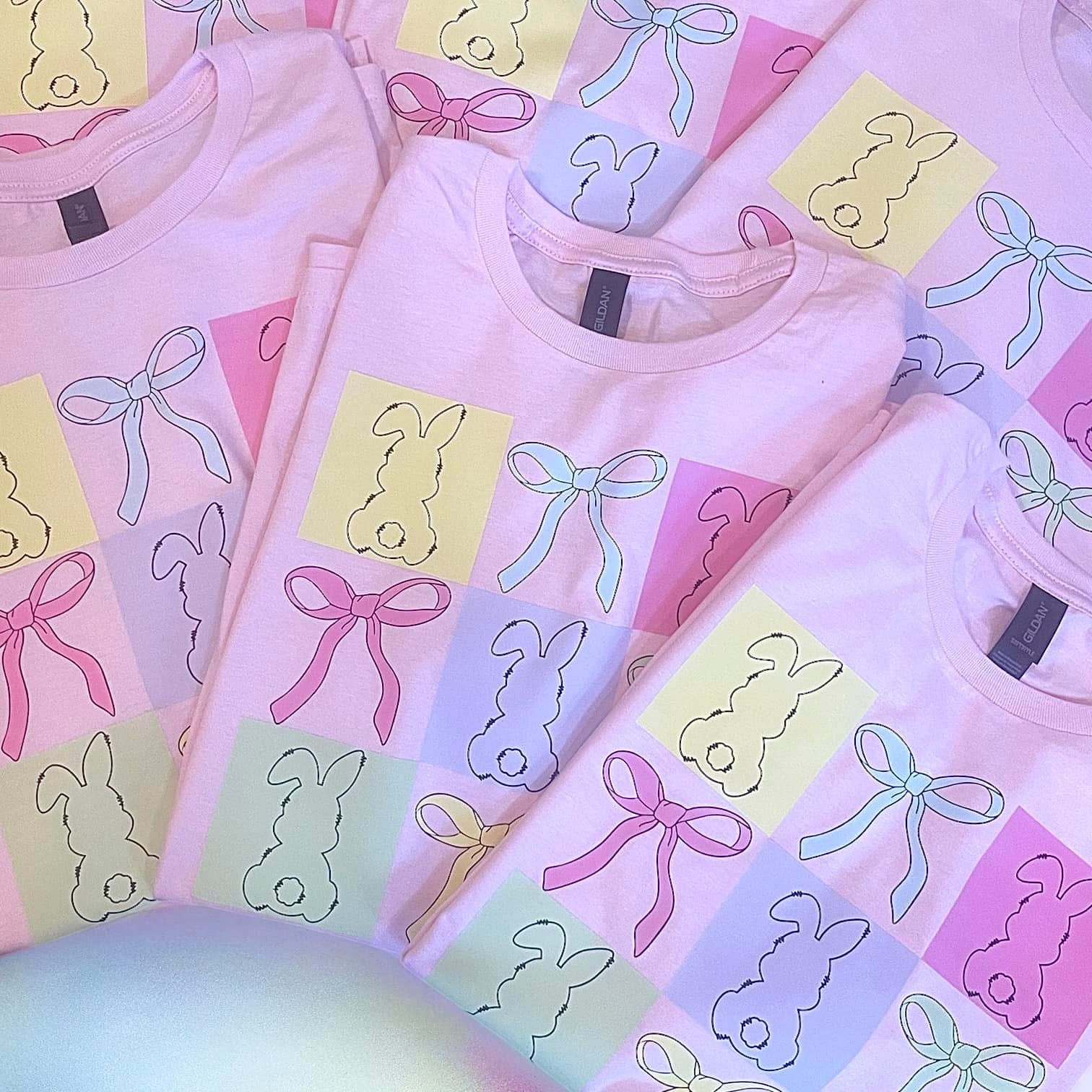 Easter Bunny Bow Tee