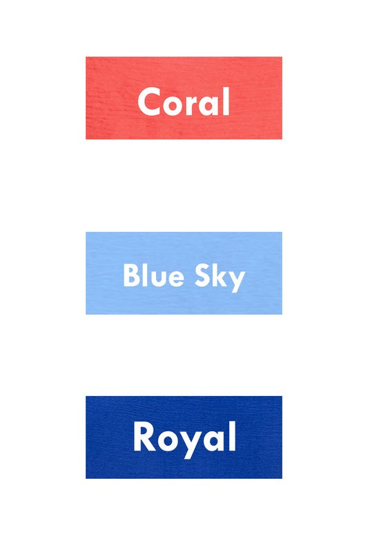 Solid Top with Bow Detail