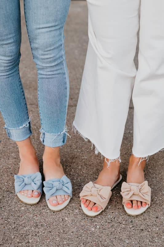 Bow Sandals