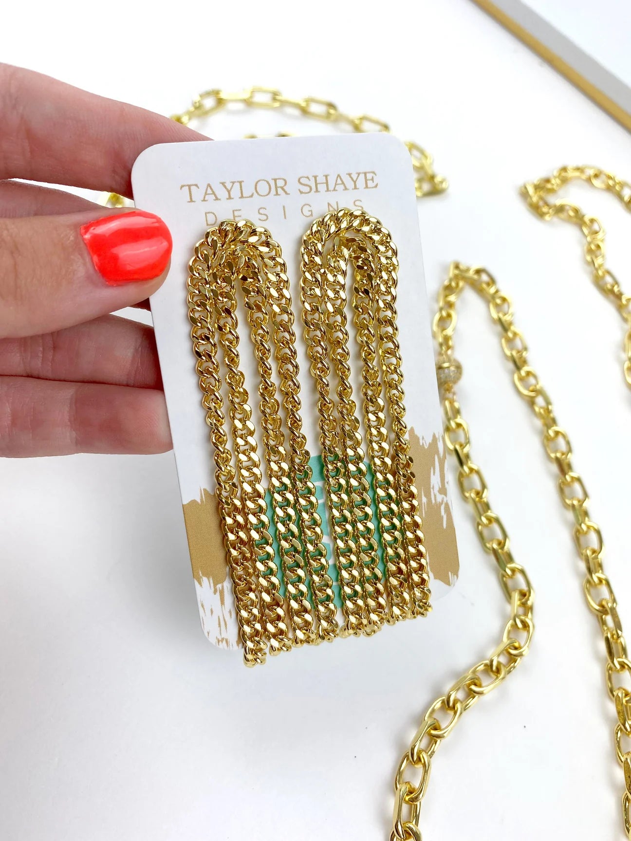 Chain Drop Earrings