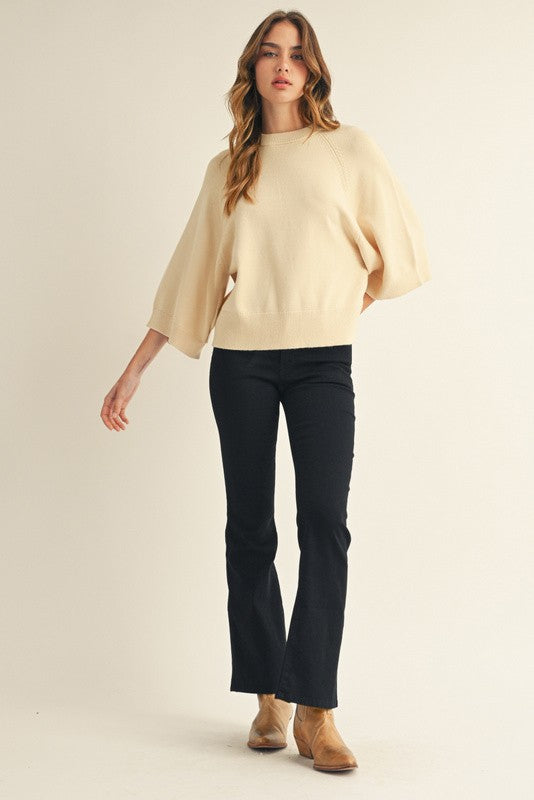 Drop Shoulder Sweater