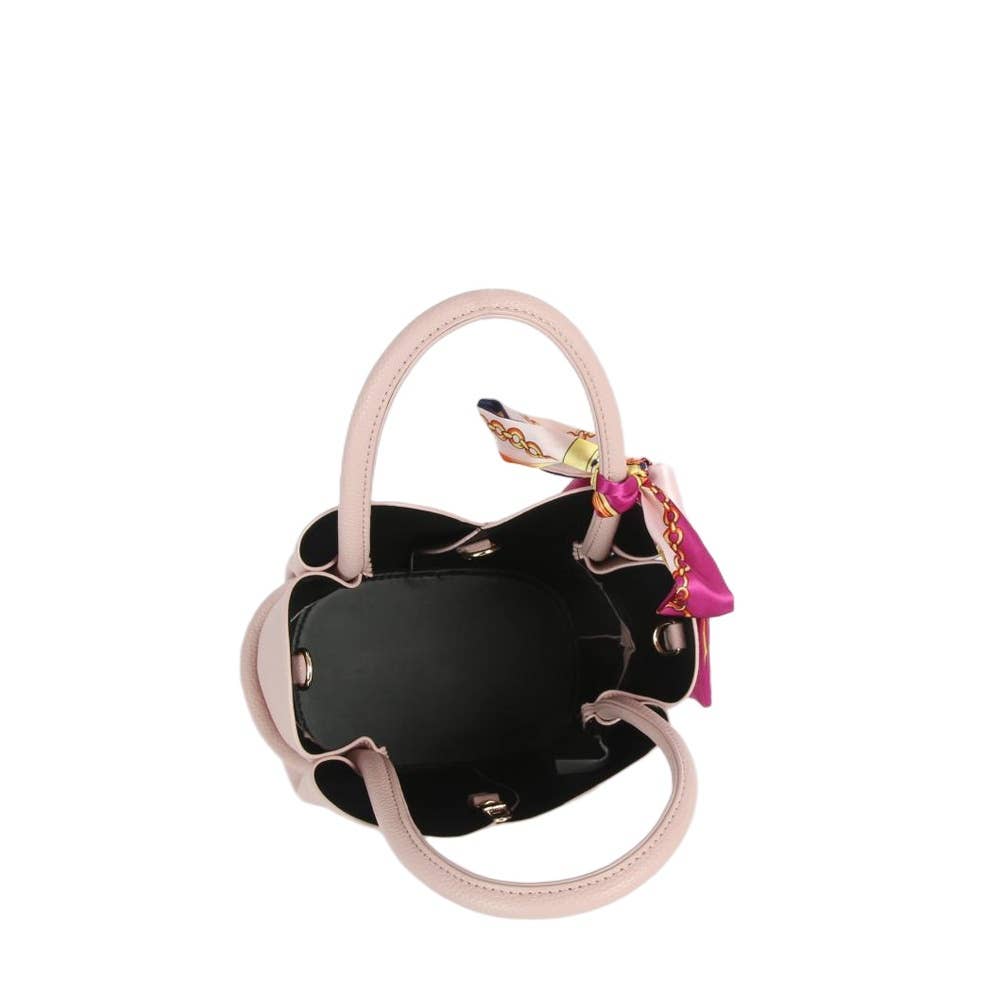 Twilly Scarf Vegan Leather Tote Set