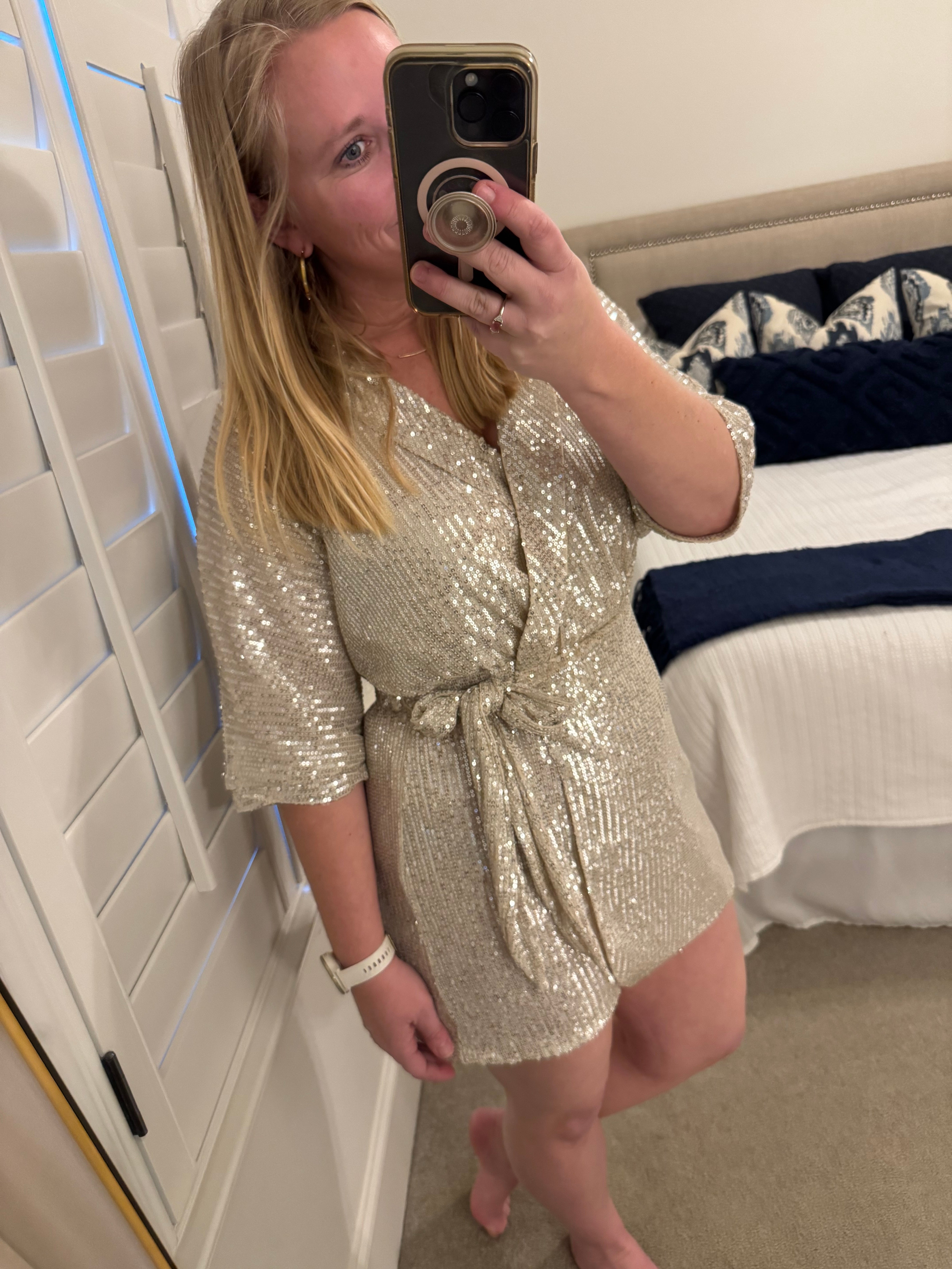 Sequin Romper