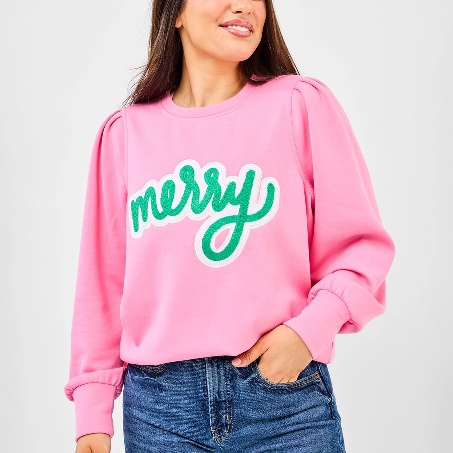 Merry Pink Sweatshirt