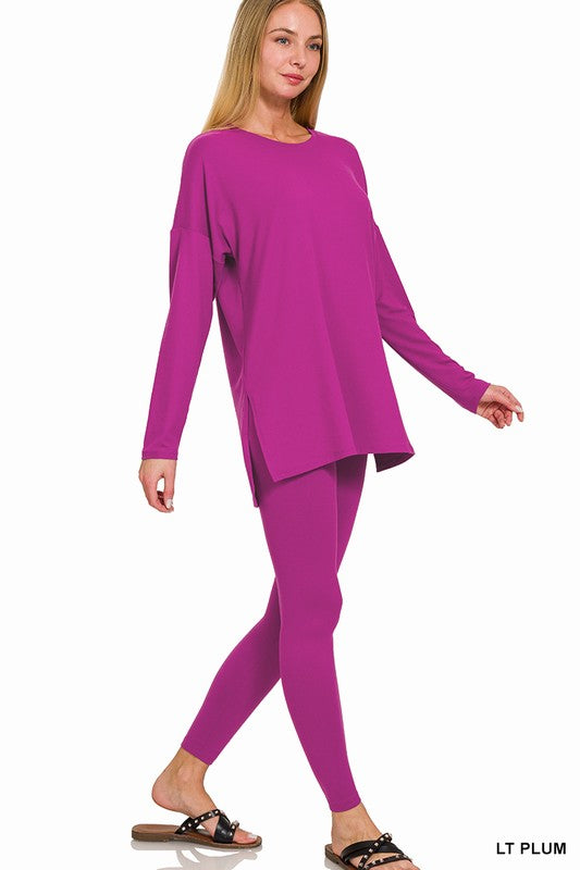 Microfiber Lounge Set - Long Sleeve