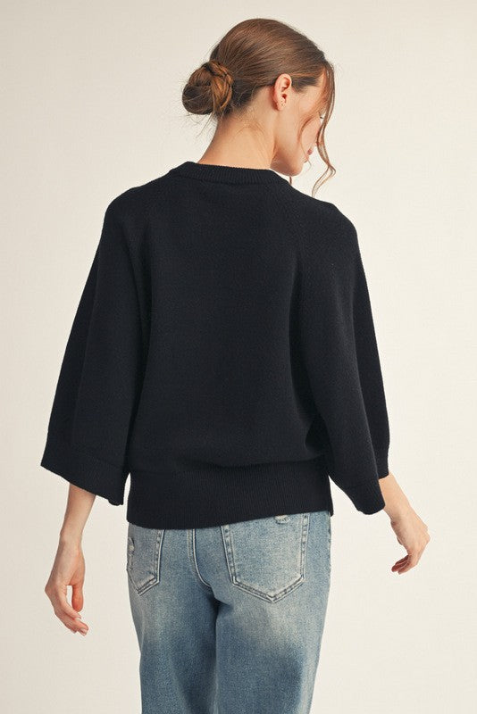 Drop Shoulder Sweater
