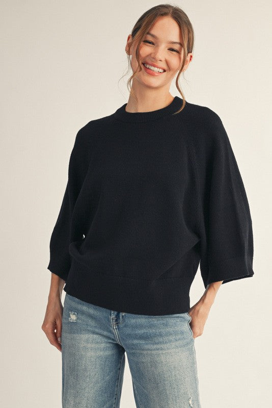 Drop Shoulder Sweater