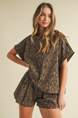 Leopard Relaxed Fit Set