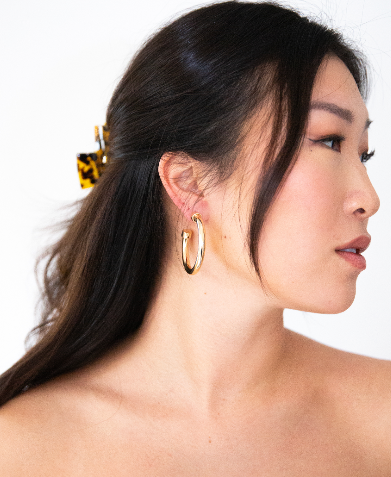 Gold Hoop Earrings
