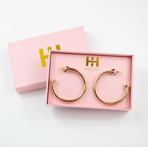 Gold Hoop Earrings