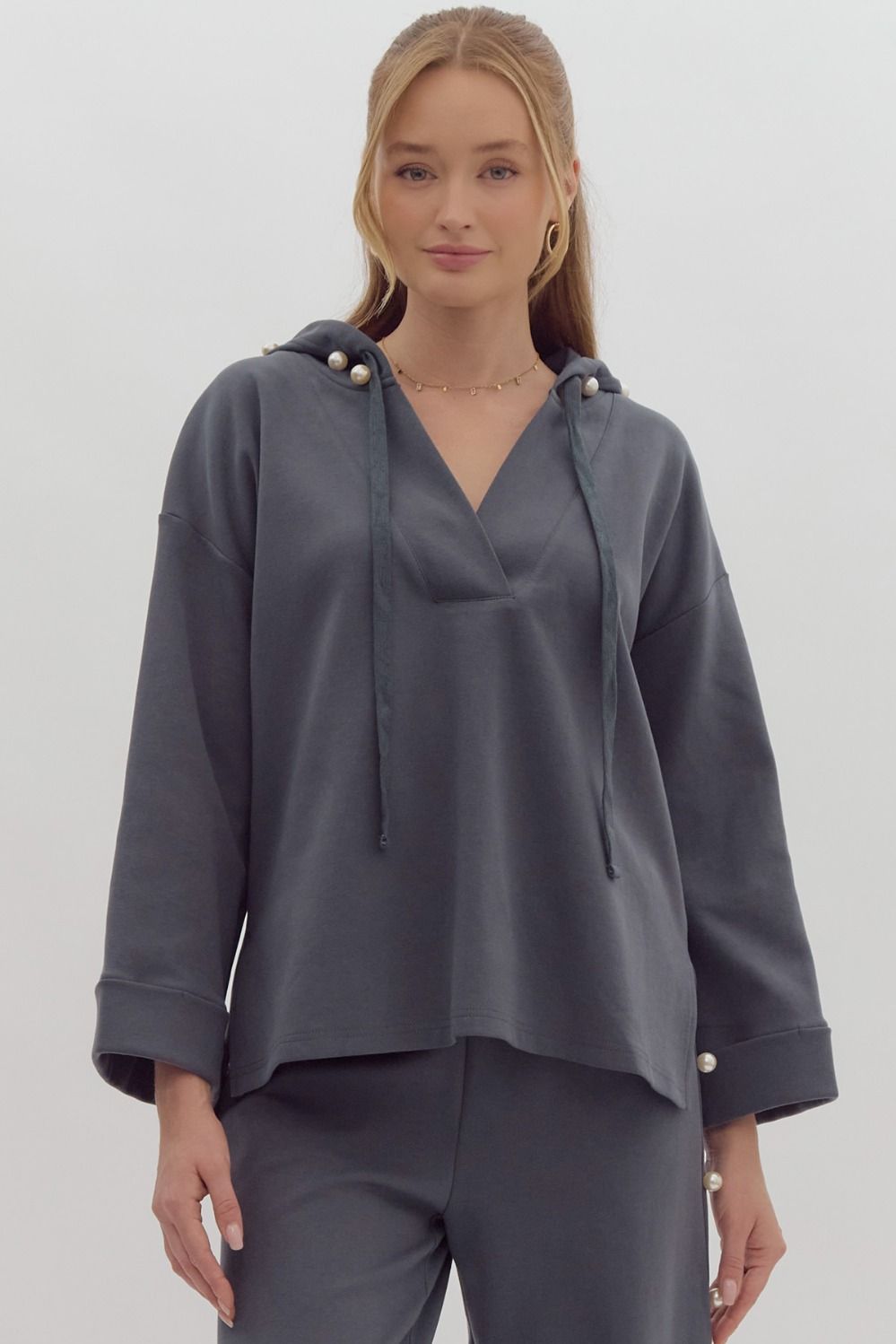 Pearl Pullover and Bottom Set