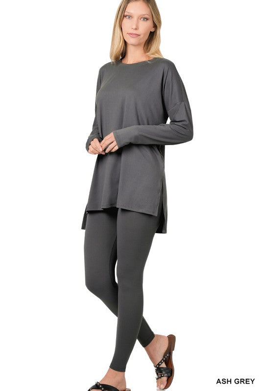Microfiber Lounge Set - Long Sleeve