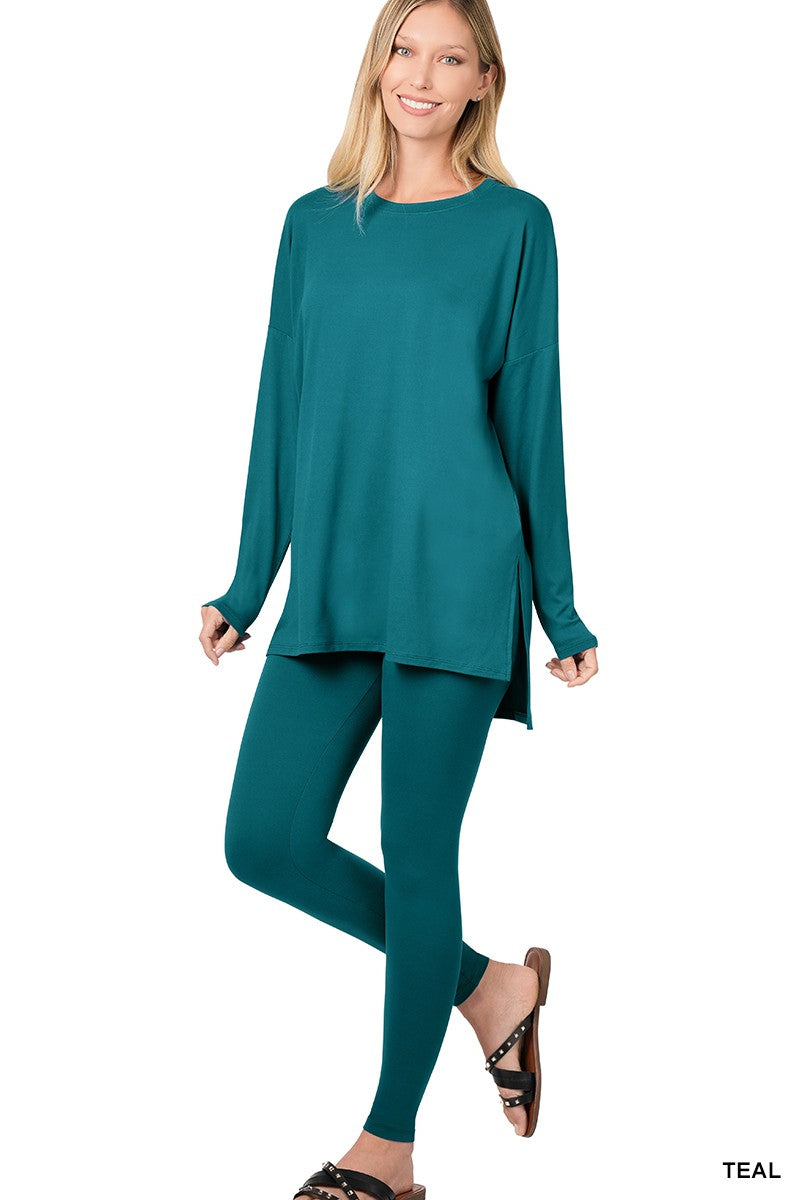 Microfiber Lounge Set - Long Sleeve