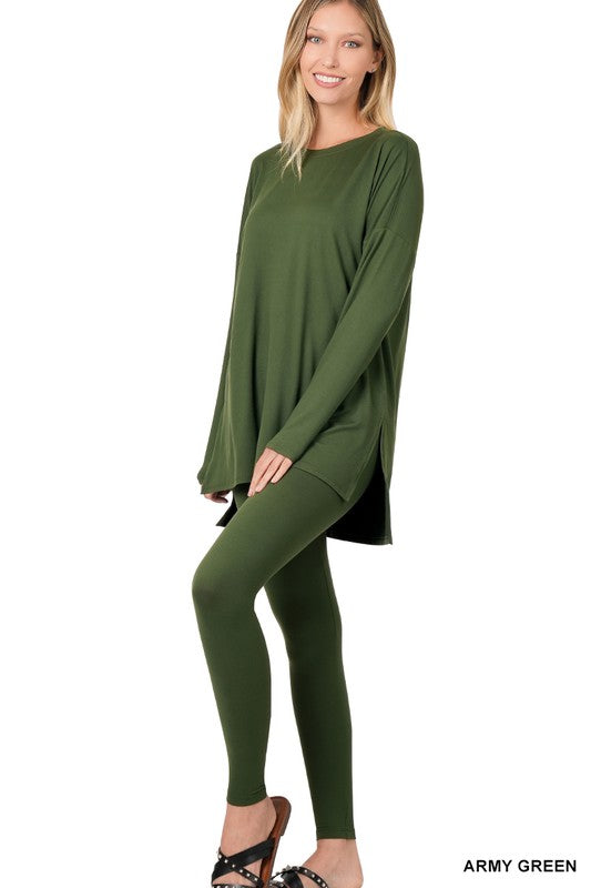 Microfiber Lounge Set - Long Sleeve