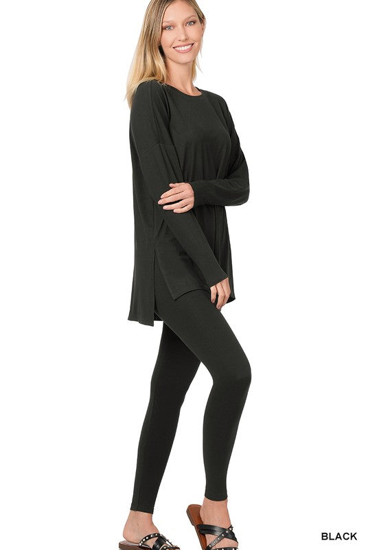 Microfiber Lounge Set - Long Sleeve
