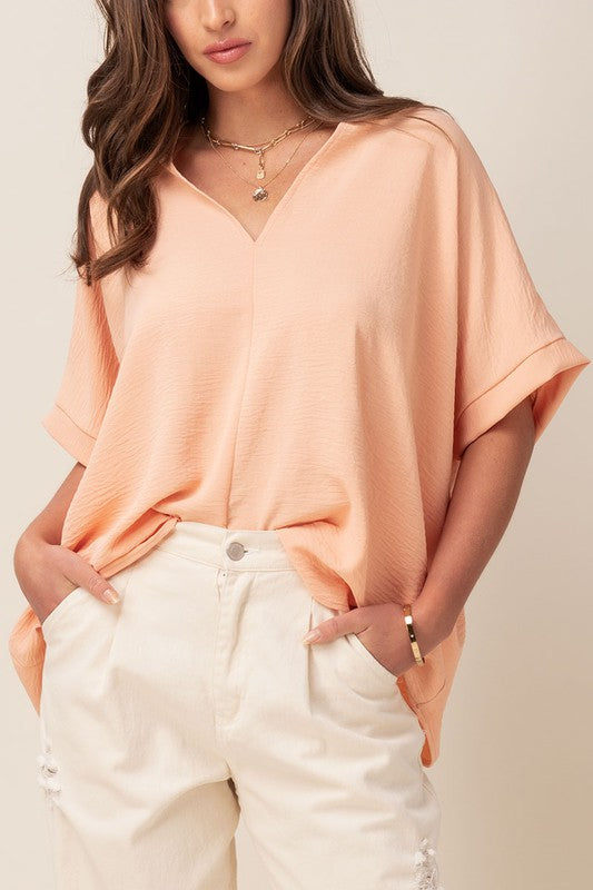 Oversized VNeck Tee