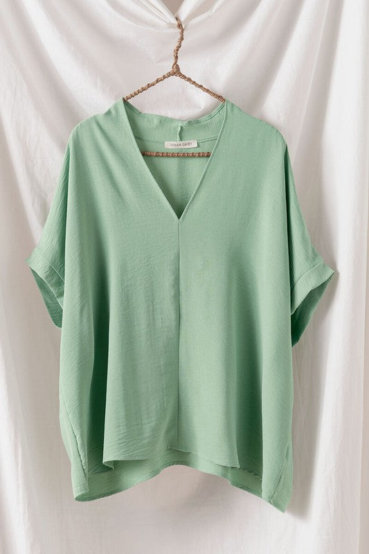 Oversized VNeck Tee