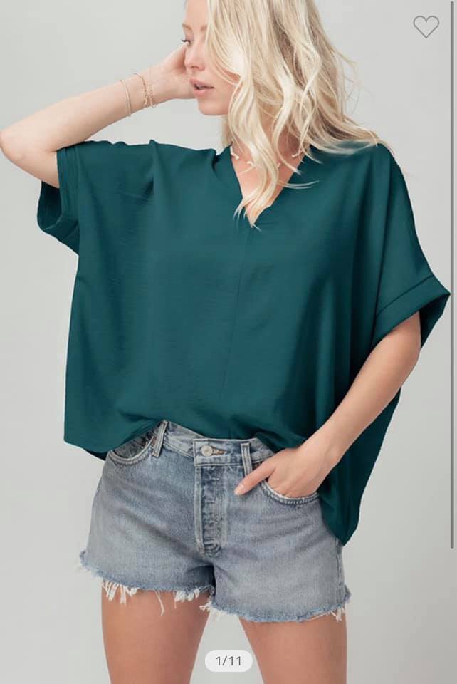 Oversized VNeck Tee