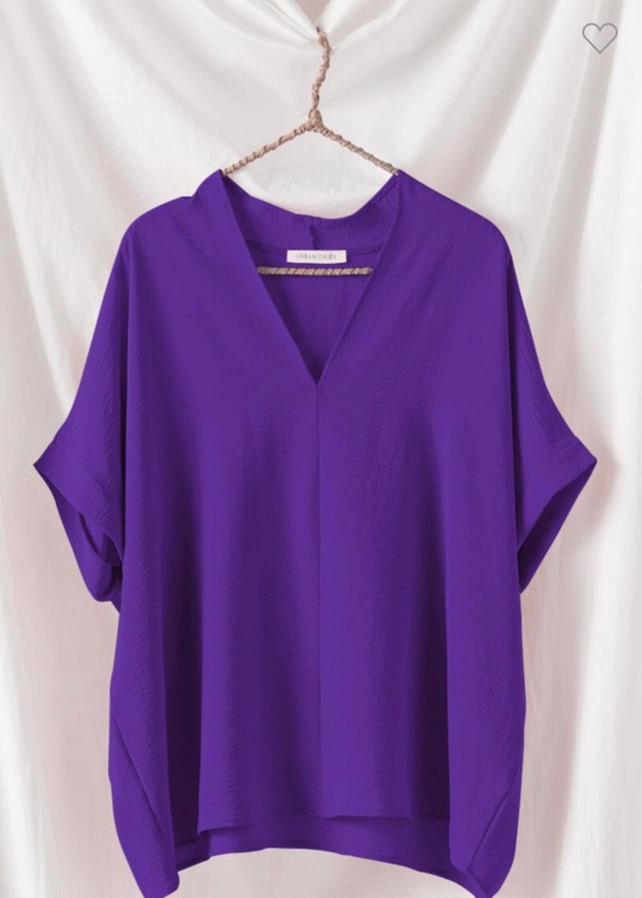 Oversized VNeck Tee