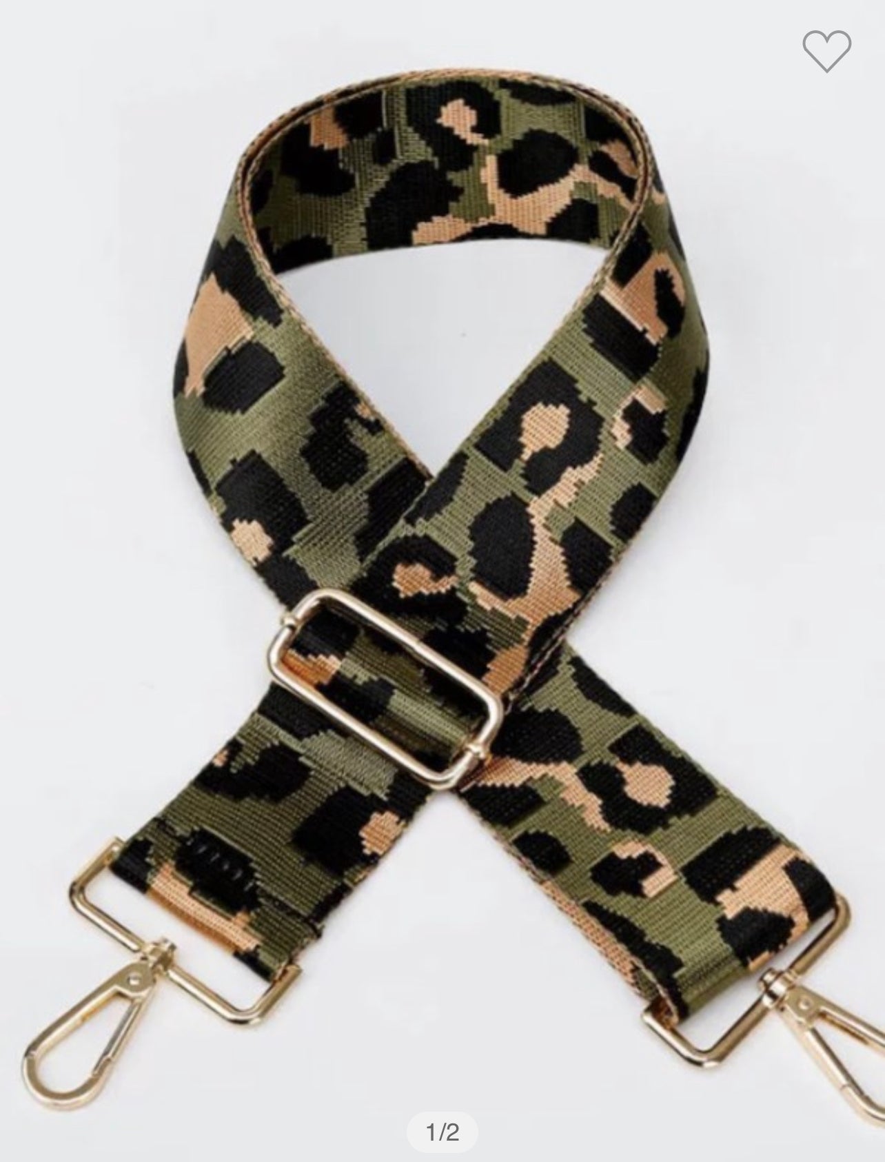 Vegan Crossbody Messenger Strap