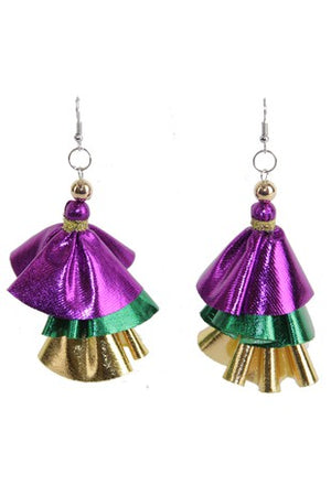 Mardi Gras Earrings