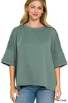 Scuba Oversized Side Slit Tee