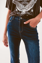 Load image into Gallery viewer, Cropped Kick Flare Denim
