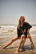 Load image into Gallery viewer, Frayed Edge Sequin Tiger Sweatshirt
