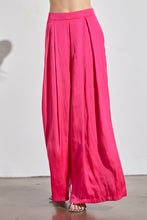 Load image into Gallery viewer, Satin Wide Leg Trousers
