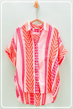 Load image into Gallery viewer, Collared Stripe Top
