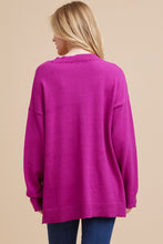 Load image into Gallery viewer, Solid Vneck Sweater Top
