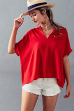 Load image into Gallery viewer, Oversized VNeck Tee

