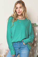 Load image into Gallery viewer, Patchwork Long Sleeve Top
