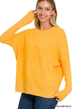 Load image into Gallery viewer, Brushed Dolman Sleeve Sweater
