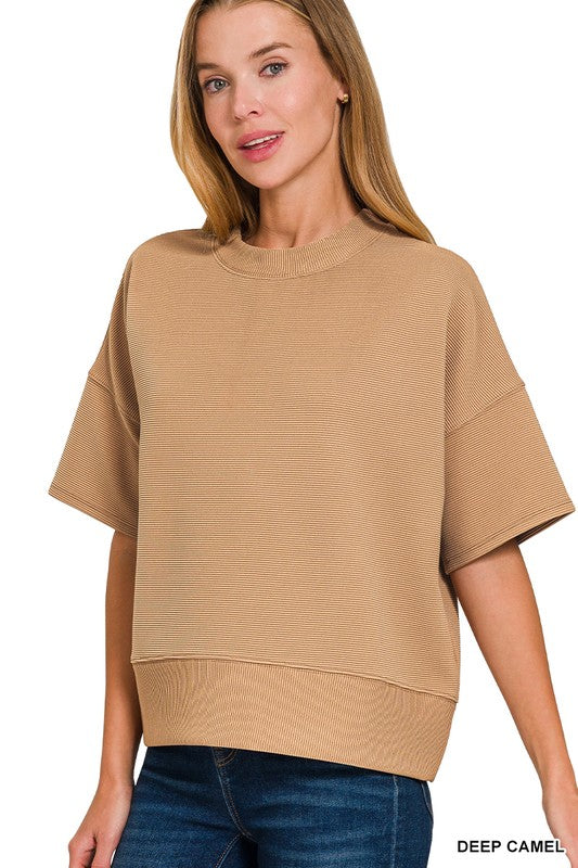 Basic Ribbed Tee